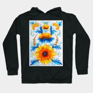 Rise to the Sun Watercolor Painting Hoodie